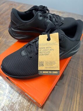 Nike Flex Experience Men's Black Athletic Running Shoes NIB